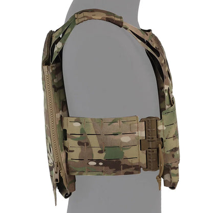 Tactical Knight Molle Camouflage Vest Quick Release Plate Carrier Lightweight Back Panel Hunting Airsoft Gear