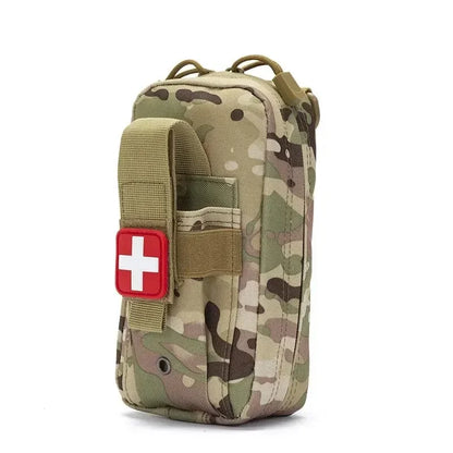 Medical EDC Bag Molle First Aid Kit Portable Outdoor Rescue Bag Tourniquet Scissors Bag Hunting Survival Pack Hiking Accessories