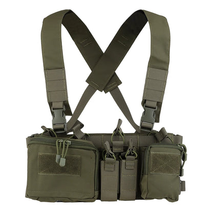 OphidiaTac D3CRH Chest Mount Vest Equipment Expanded AirsoftVest Accessories Heavy Duty Airsoft Hunting Equipment