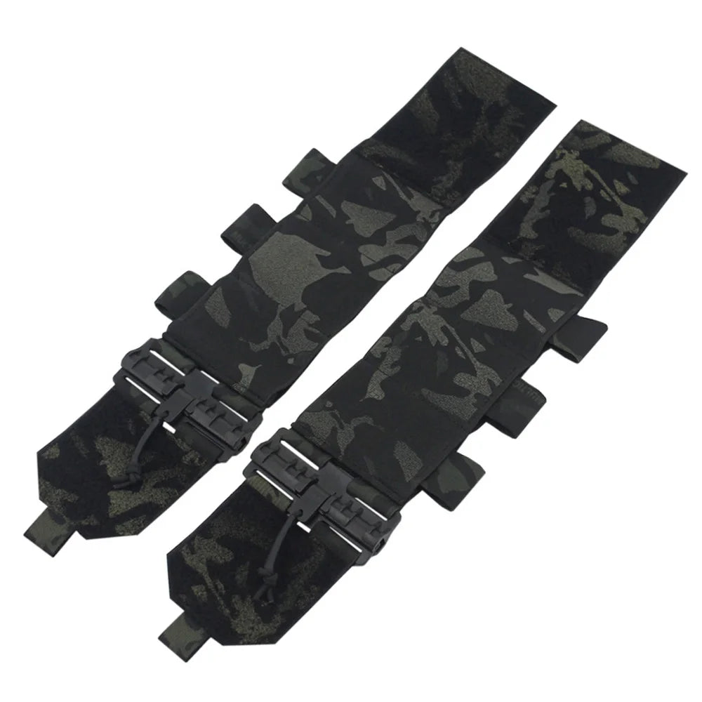 Tactical Removal Buckle Set FCSK Universal Molle System Vest Quick Release Set Elastic Cummerbund Waist Cover Vest Gear