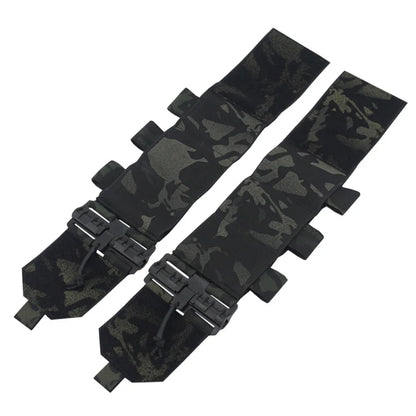 Tactical Removal Buckle Set FCSK Universal Molle System Vest Quick Release Set Elastic Cummerbund Waist Cover Vest Gear