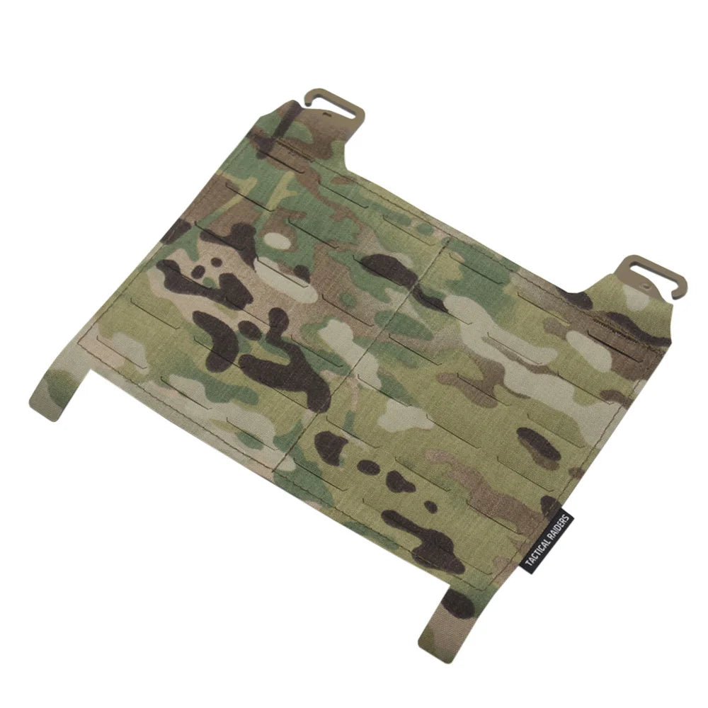 Tactical Vest MOLLE Panel Front Flap Micro Fight Chassis Hanging Panel For GP Pouch Chest Rig FCPC Vest