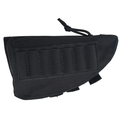 Rifle Stock Butt Bag Tactical Pouches Multifunctional Magazine Pouch for Ammo Storage Reload Suppressor Shotgun Shell Holder