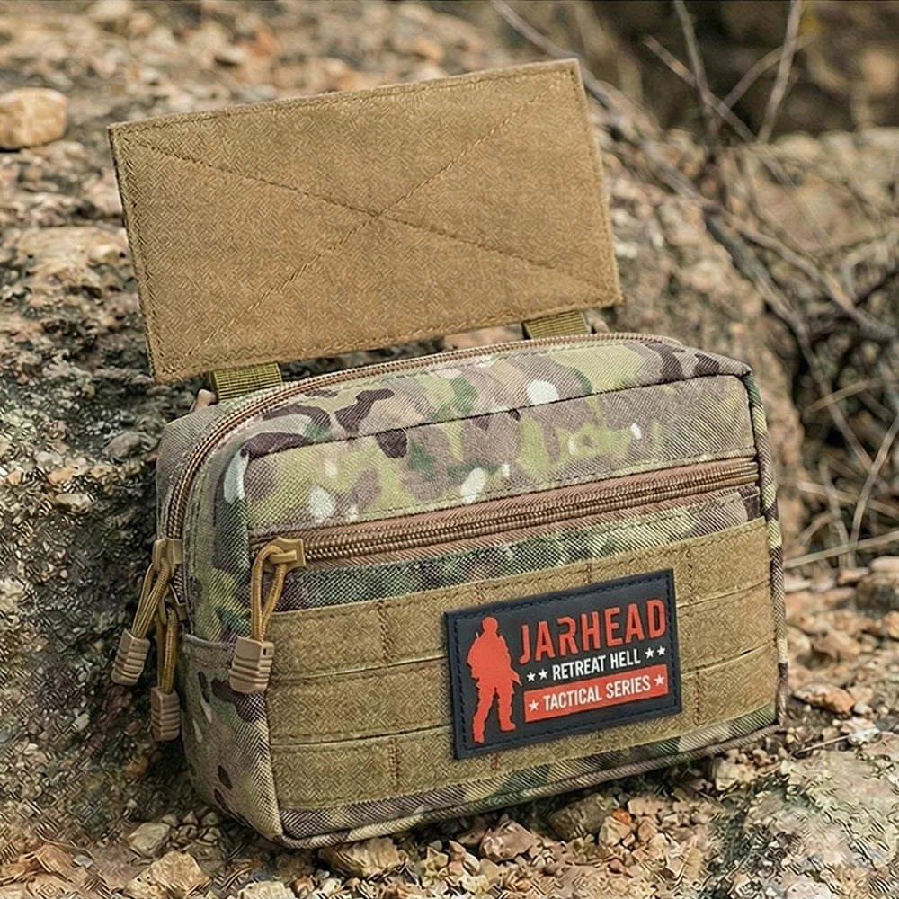 Outdoor Tactical Vest Drop Pouch Molle EDC Dump Pouch Utility Bag For D3 Chest Rig MK3 Vest Plate Carrier Storage Bag