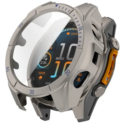 PC +Tempered Film Case for Garmin Descent Mk3i 51mm Smart Watch Band Cover Mk 3i Protector Shell Bumper Accessoies