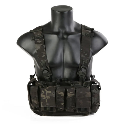 Emersongear For MF Style Tactical Chest Rig 556 762 UW Gen IV Hunting Vest Harness Split Front Carrier Camping Hiking EM7329
