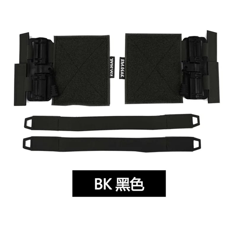 Tactical Vest Universal MOLLE Quick Release Buckle Set Cummerbund Adapter for JPC CPC AVS 6094 420 Vest