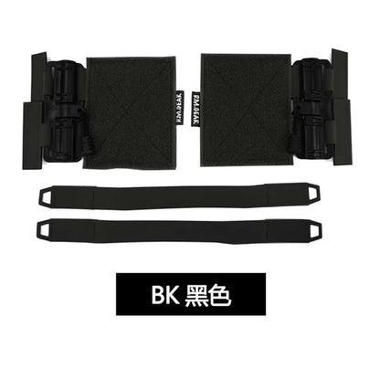 Tactical Vest Universal MOLLE Quick Release Buckle Set Cummerbund Adapter for JPC CPC AVS 6094 420 Vest