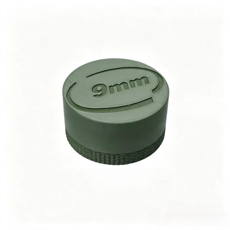 9MM Bullet Storage Box, 25 Rounds of Ammunition Storage Box Storage Box, Portable Screw Lid Design, Small Pocket Size Ideal Gift