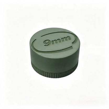 9MM Bullet Storage Box, 25 Rounds of Ammunition Storage Box Storage Box, Portable Screw Lid Design, Small Pocket Size Ideal Gift