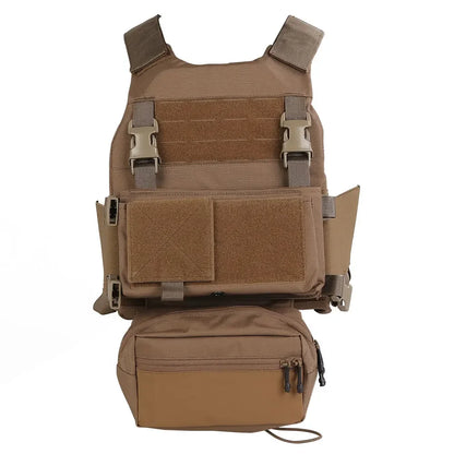 Emersongear Tactical For FCS Style VEST W/MK Chest Rig Set Body Armor Chest Rig Airsoft Hunting Vest Camping Hiking EM7407