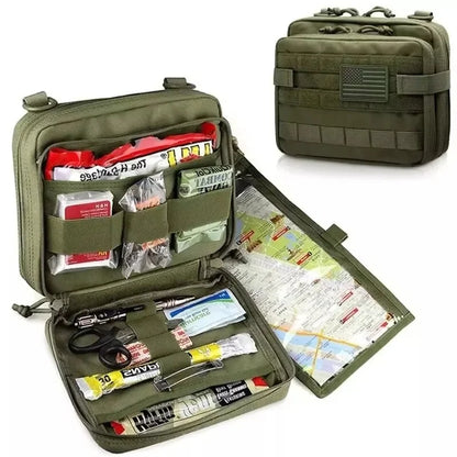 Tactical Molle Tool Bag Practical Accessories Storage Handbag,EDC IFAK Medical Pouch Outdoor Hunting Camping Survival First Aid