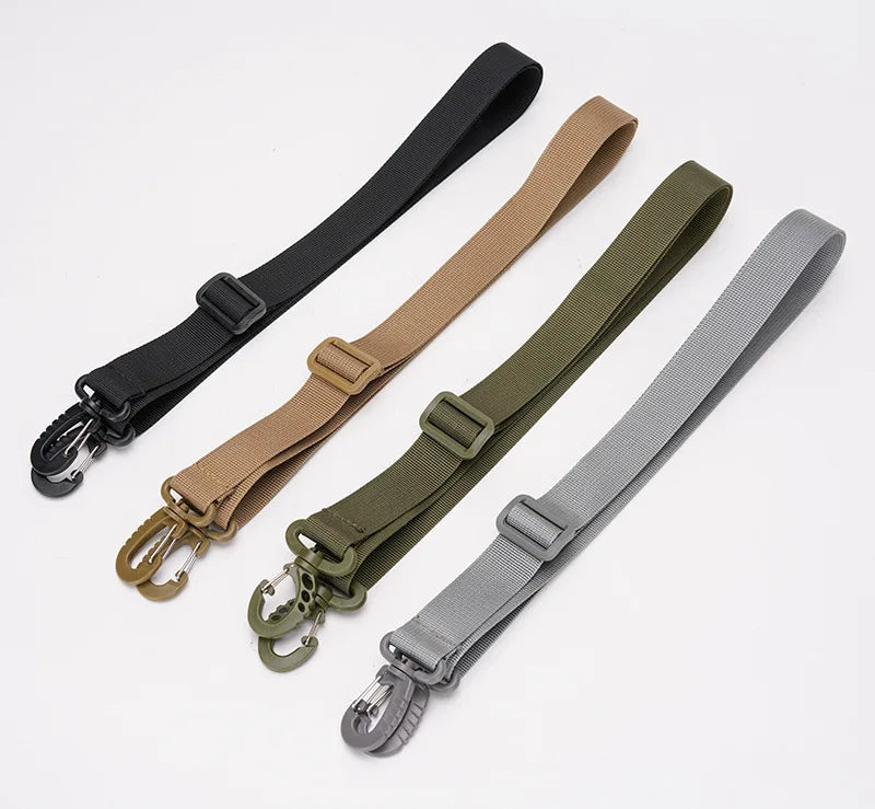 2.5CM Outdoor Bag Shoulder Strap for Water Bottle Bag Kettle Molle Bags Length Adjustable Shoulder Strap 75-135cm