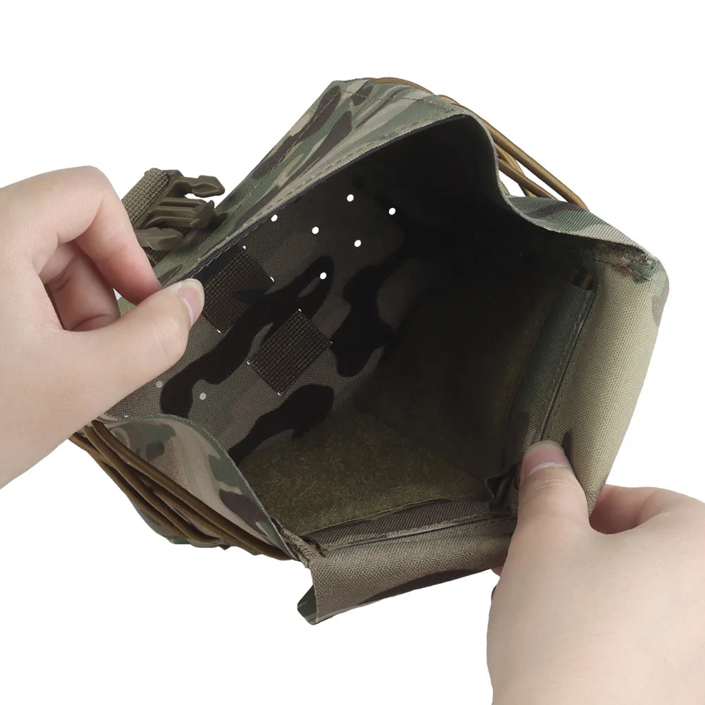 Tactical  ARC Mag PouchLarge Capacity 556/762/40MM/SAW 200RND Magazine Storage Bag Quick Access Molle Hunting Airsoft Belt Gear