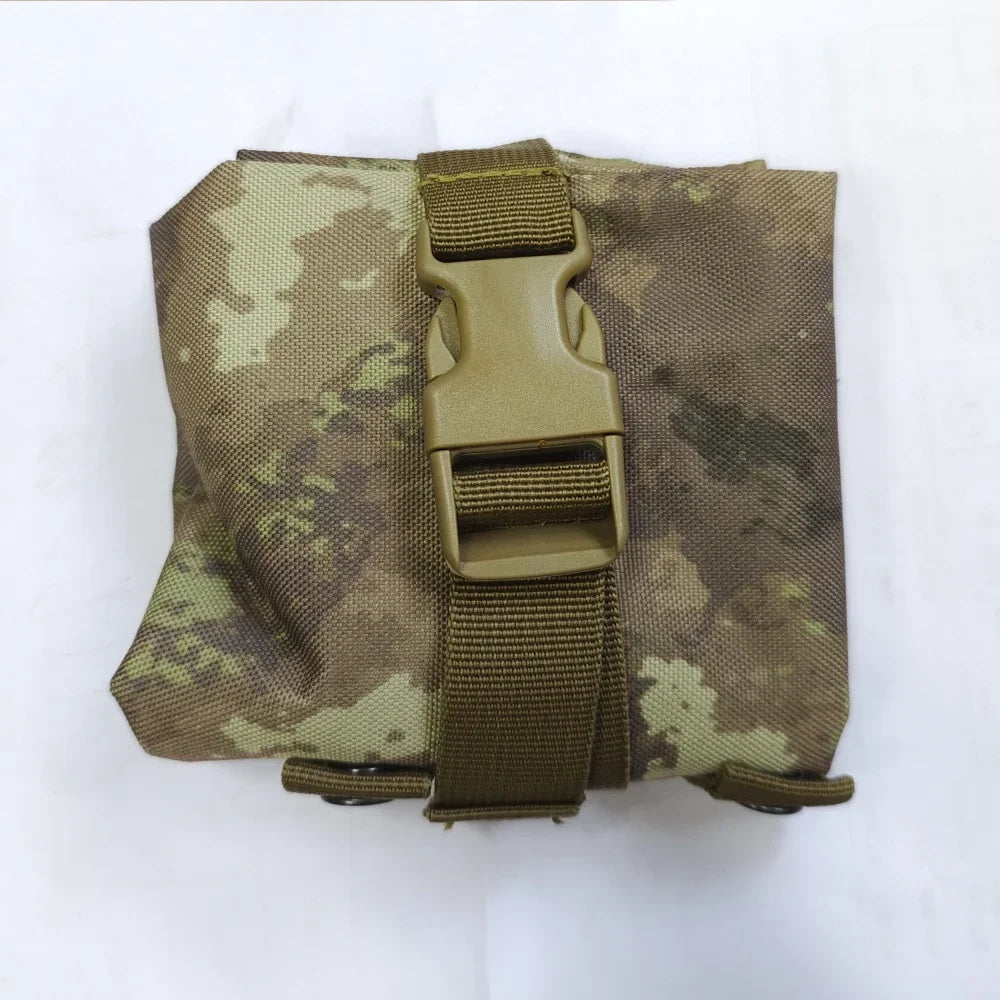 Molle Folding Dump Drop Magazine Pouch Outdoor Hiking Hunting Accessories EDC Tool Foldable Recovery Mag Holster Waist Bag