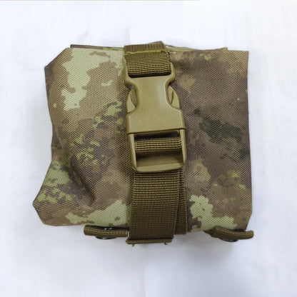Molle Folding Dump Drop Magazine Pouch Outdoor Hiking Hunting Accessories EDC Tool Foldable Recovery Mag Holster Waist Bag