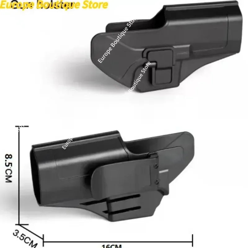 2026 NEW Quick Release Tactical Waist Carry Sleeve for G18 Plastic Outdoor Hunting Quick Pull Gear with 20mm Rail Mount Kit