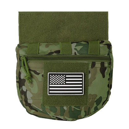 MOLLE Training Tool Bag Concealed Outdoor Tank Top Expansion Bag (Including US Flag)