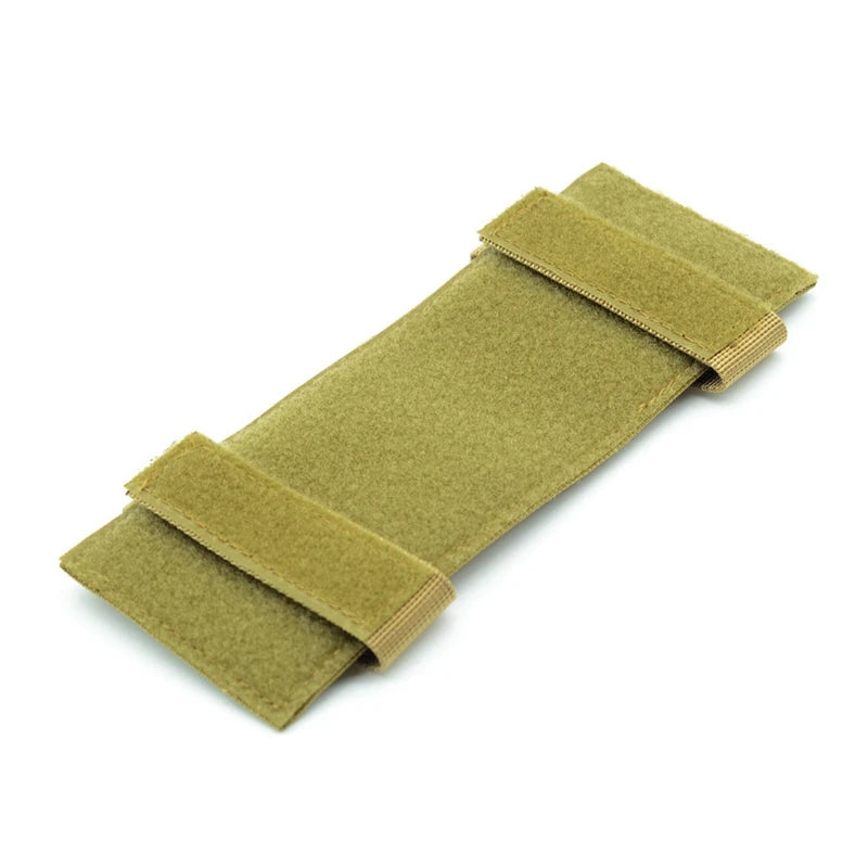 Molle Vest accesories Tactical Patches Adapter Backpack MOLLE Hook&Loop Panel Converter Ribbon Strip For Attching ID Patches