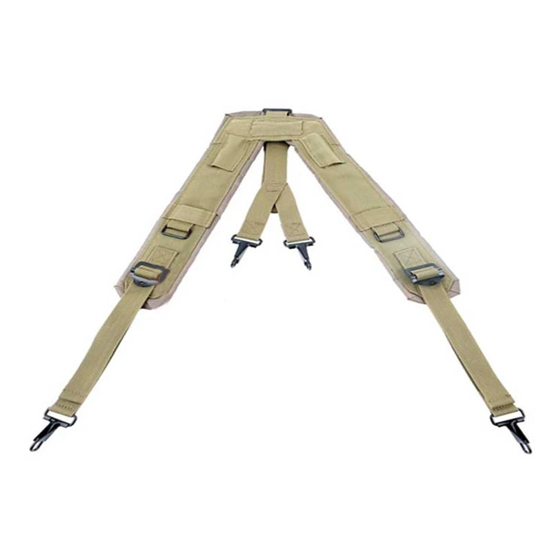 Outdoor Tactical Belt CS Army Fans Combat Belts Military Hunting Accessorios Y Belt Girdle Shoulder Chest Strap Tactico Military