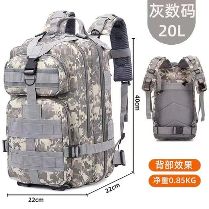 20L/45L 1680D Nylon Waterproof Trekking Fishing Hunting Bag Backpack Outdoor Rucksacks Tactical Sports Camping Hiking