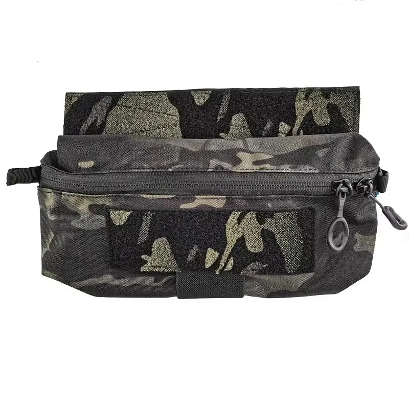 Tactical Dangler Drop Pouch Mini Abdominal Dump Drop Pouch Fanny Pack JPC CPC LBT D3CR MK3 MK4 Vest Plate Carrier Storage Bag
