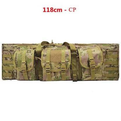 93CM/108CM/118CM/142CM Outdoor Hunting Gun Set Backpack Double Rifle Holster Equipment Camouflage Bag Large Capacity Backpack