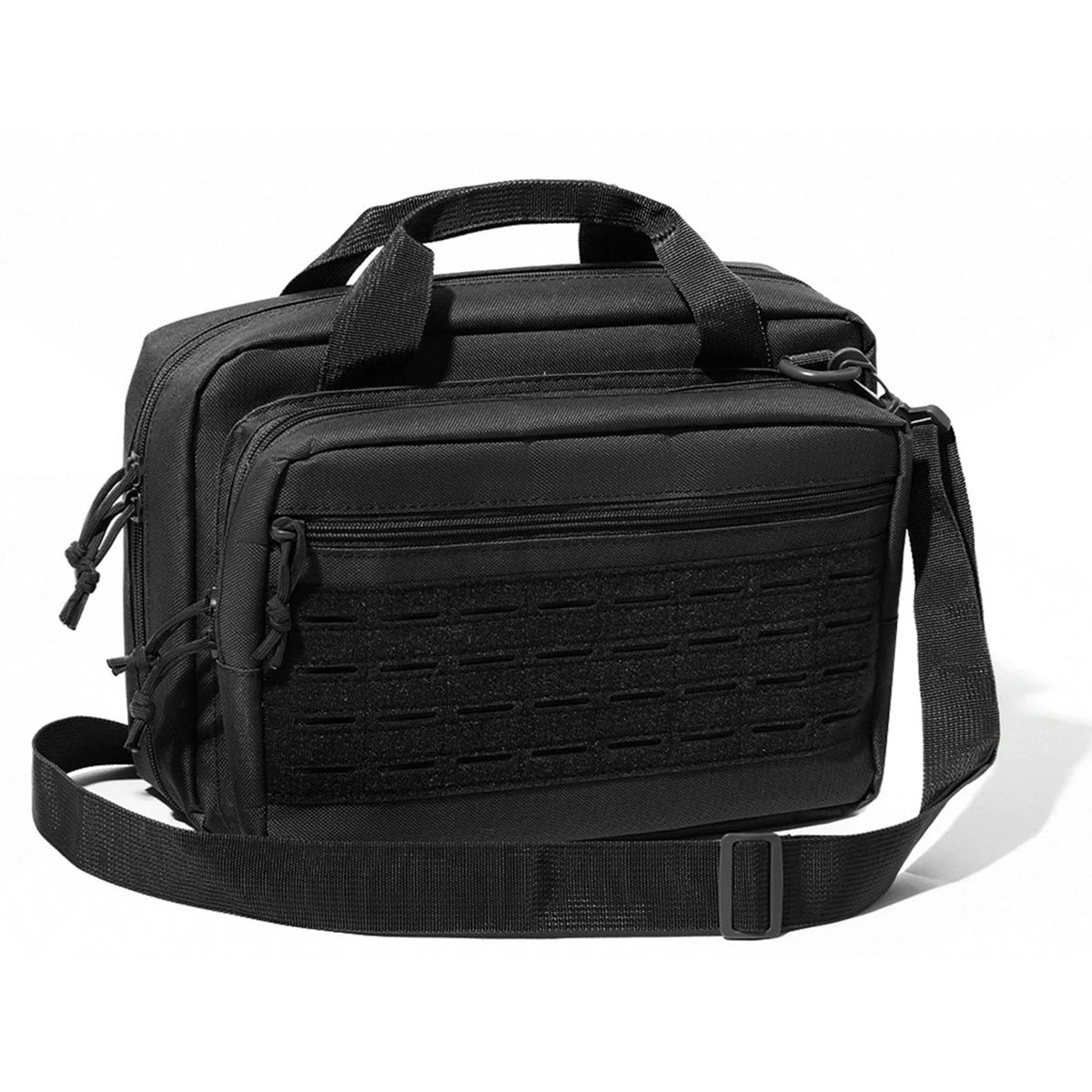 600D Oxford Cloth Handgun Bag Multiple Pockets Range Bag Handbag for Outdoor Hunting Range