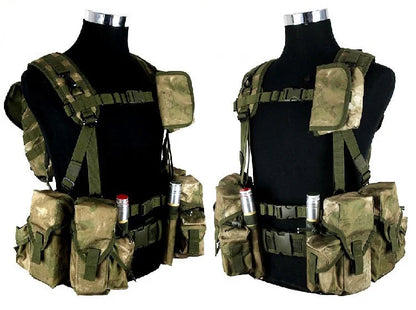 Smersh Tactical Vest Russian Rainbow 6 Combat Equipment Smersh AK Set Outdoor Combat Vest Hunting Outdoor Training Equipment Set