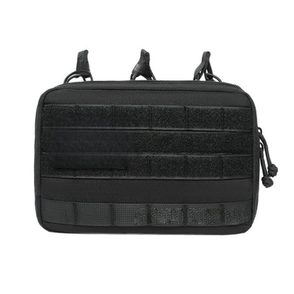 Tactical Mag Admin Pouch Molle Utility Tool Pouch Medical EMT Organizer with Triple Stacker Magazine Holder for M4 M16