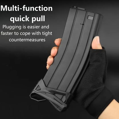 2PCS Multi functional Quick Pull Rubber Cover Fixed Accessories Camping Live CS Equipment Quick Pull