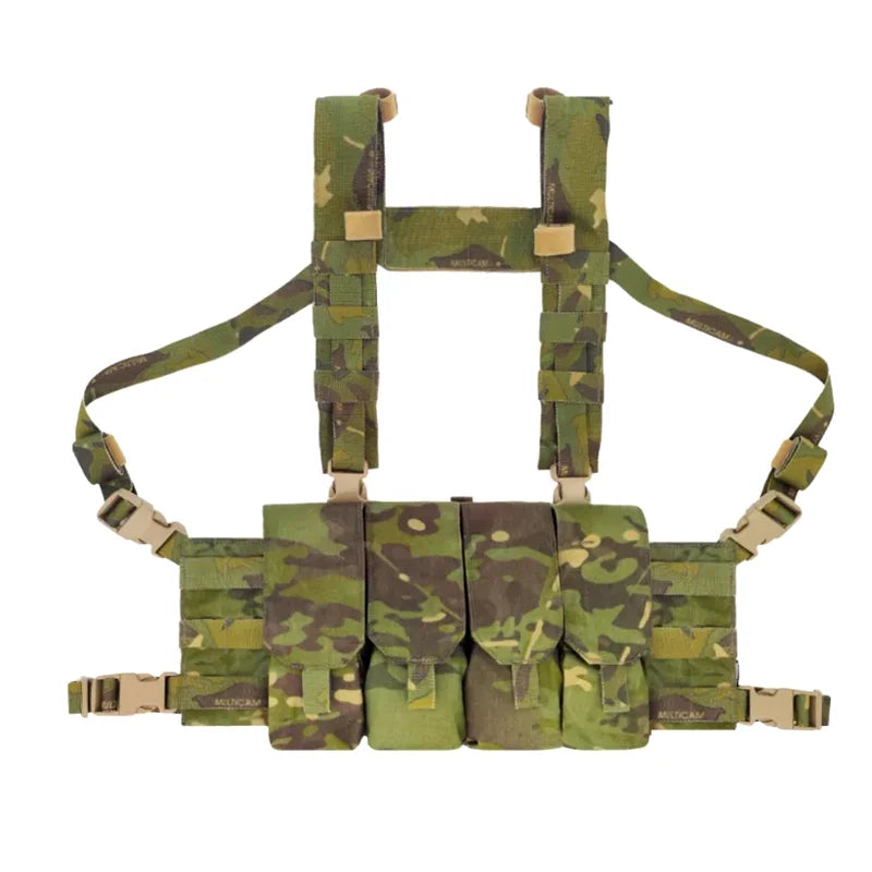 OR Style Quadruple Iightweight Hunting Chest Hanging 7.64 5.45 Molle Magazine Carrier Bag