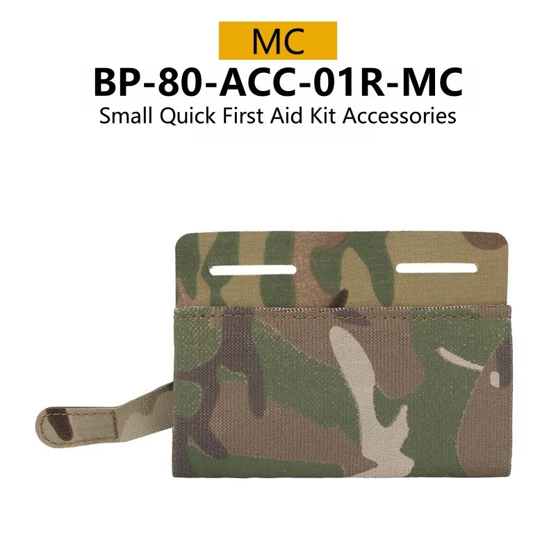 Compact MOLLE First Aid Pouch | EDC Organizer Pouch | Outdoor Emergency Kit Accessory Holder