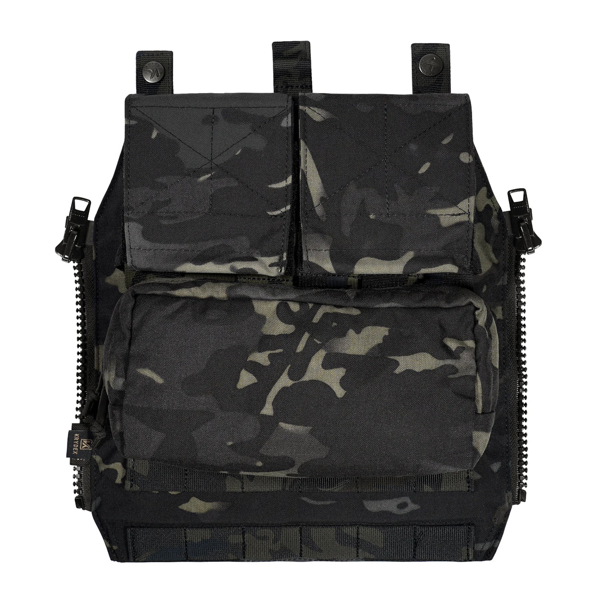 KRYDEX Tactical Zip On Pouch Plate Carrier Backpack Bag For CPC NCPC AVS JPC2.0 Hunting Airsoft Vest Accessories