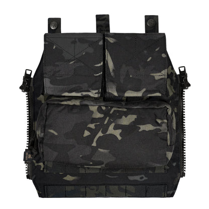 KRYDEX Tactical Zip On Pouch Plate Carrier Backpack Bag For CPC NCPC AVS JPC2.0 Hunting Airsoft Vest Accessories
