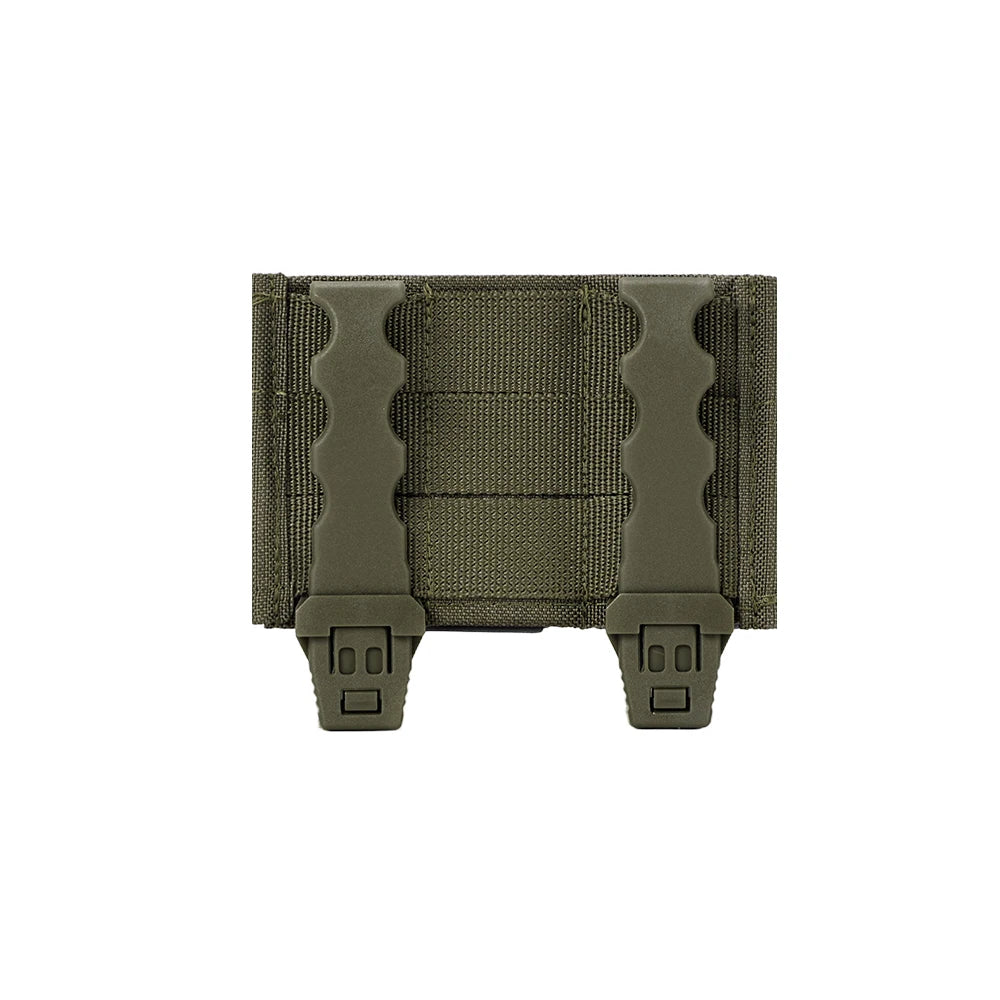 OPHIDIANTAC Tactical 5.56+9mm Hybrid Mag Pouch MOLLE Quick-Insert Magazine Bag with Pull-Tabs for AR15 M4 Airsoft Gear