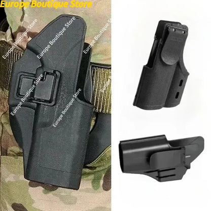 Outdoor Tactical G18 Holster Quick Pull Design Waist Carry Pistol Sleeve Hunting Protective Equipment
