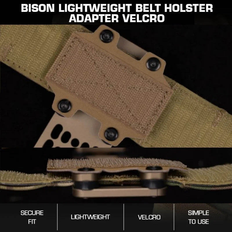 Lightweight Belt Holster Adapter | Universal Adapter Tool Pouches | For Wilderness Adventure Accessories