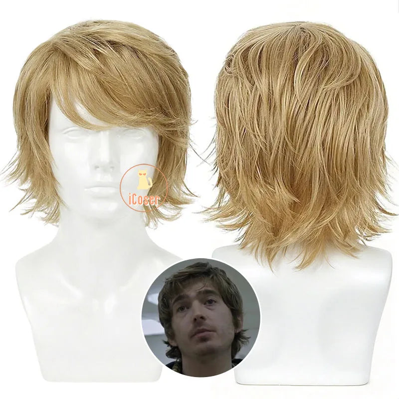 2026 Movie Resident Evil Bryan Cosplay Costume Wig Outfit Wool Hat First Aid Bag Lightfoot Medical Transport Halloween Women Men