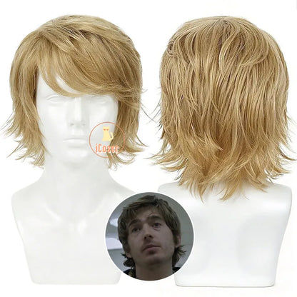 2026 Movie Resident Evil Bryan Cosplay Costume Wig Outfit Wool Hat First Aid Bag Lightfoot Medical Transport Halloween Women Men