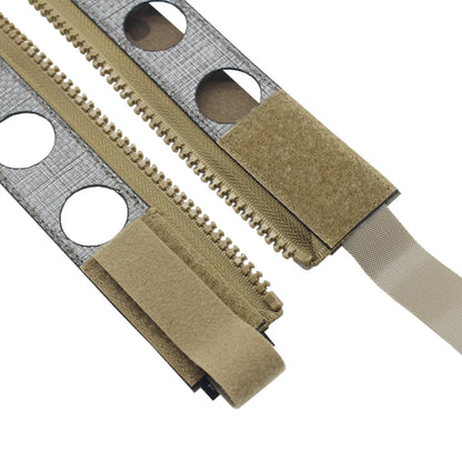 Tactical MOLLE Back Panel Zipper Adapter FCPC Back Pocket Zipper For Hunting Vest FCSK 3.0 Backpack Zipper Accessories