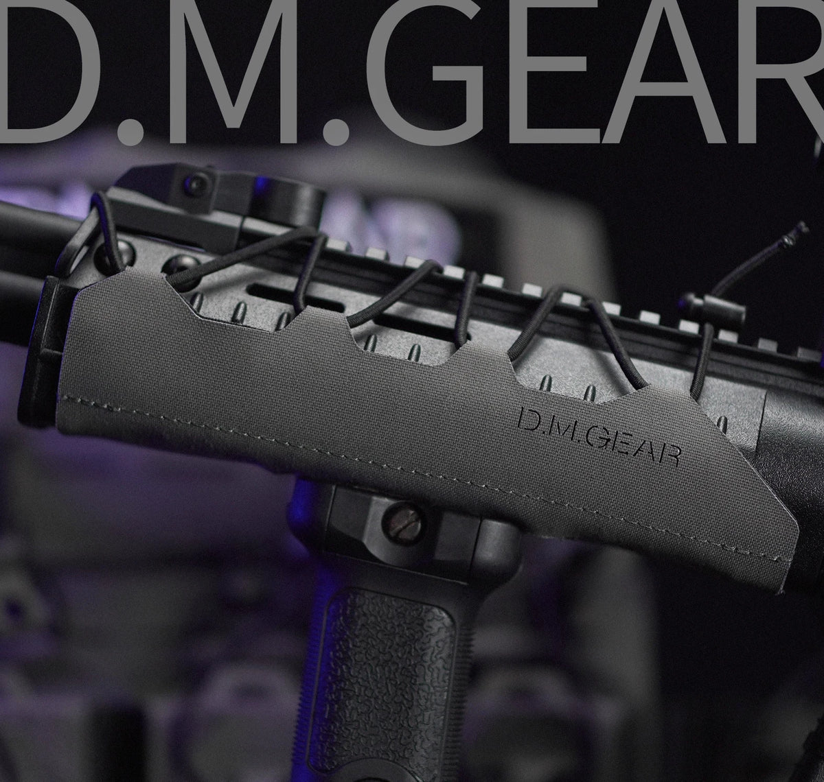 DMGear Tactical Gun Rail Cover Rail Wrap Heavy Heat Shield Gear Wrap Hand Protective Fit Quad/ One Rails 500D Nylon