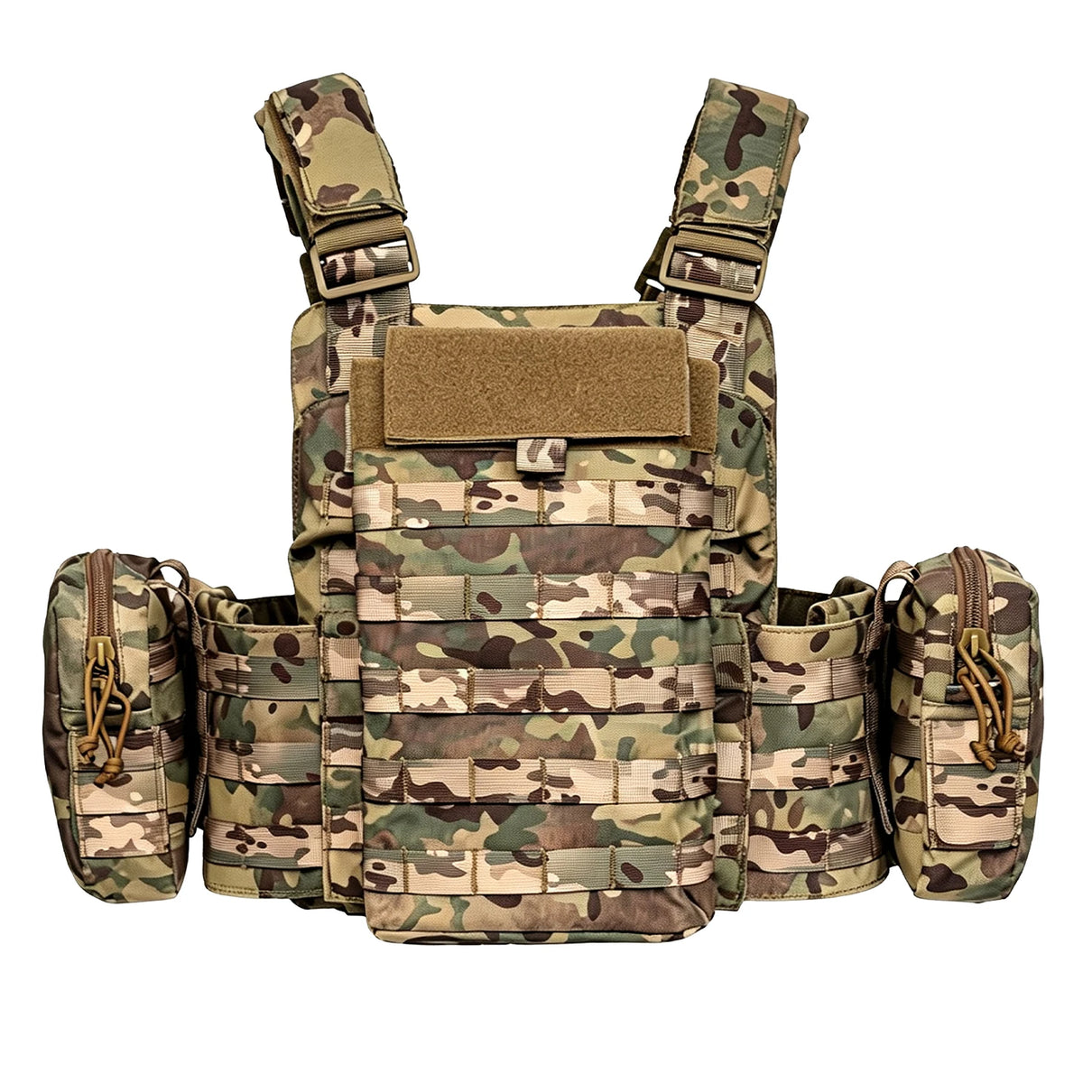 MOLLE Expansion+Quick Disassembly Structure Full Set of Accessories Multi functional Hunting Vest, Removable and Reasonable