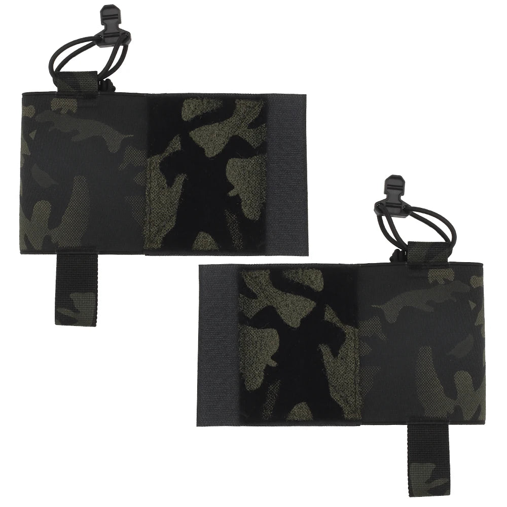 2 Pcs/set V5 PC Tactical Vest  Accessories V2 Side Pouches for Radio Magazine Tool Box Militar Hunting Vest Tactical Equipment