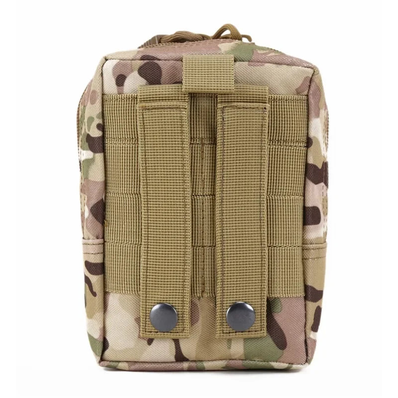 Outdoor Mini Medical Molle Waist Bag Survival Tool First Aid Storage Pack Tactical Pouch Camping Hunting Coin Pouch Belt Pouch