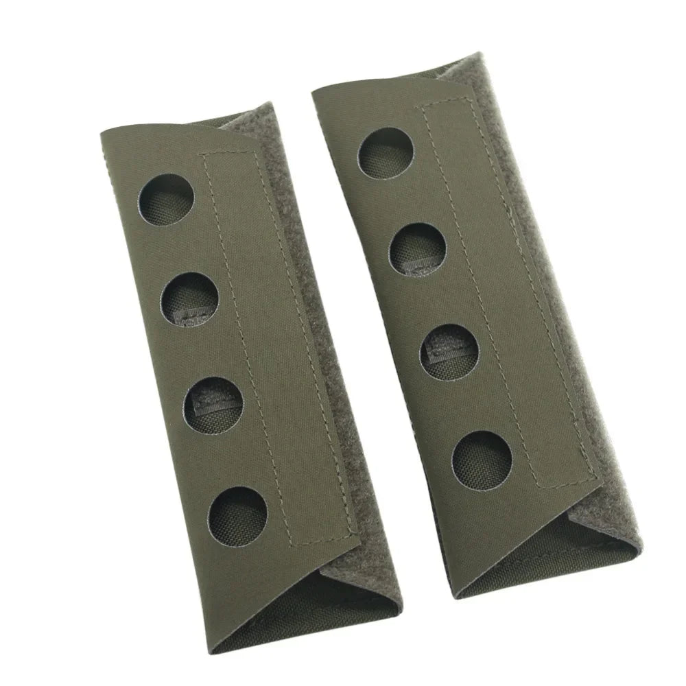 1 Pair Laser Cutting Tactical Vest Composite Shoulder Pads Airsoft FCSK FCPC LV119 Vest Plate Carrier Shoulder Pad