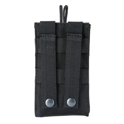 1000D Tactical Radio Pouch Walkie Talkie Holster Phone Holder Hunting Waist Belt Pack EDC Bag Molle Magazine Pouches
