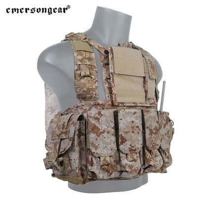 Emersongear For RRV Hunting Vest W/ Magazine GP Pouchs Lightweight Set Training Combat Hunting Hiking Trekking Nylon