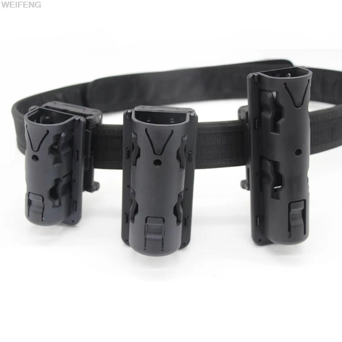 Tactical Baton Pouch Flashlight Pouch Spray Holster 360 Degree Rotation Clip Military Self Defense Police Tool Case Holder