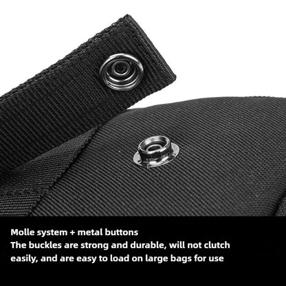 MOLLE Pouch, Tactical Admin Pouch Belt EDC Tool Organizer Zippered Utility Waist Pack Outdoor Multifunctional Medical Kit